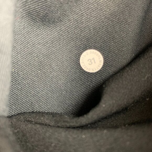 Lululemon Mens 31 Dark Gray Chino ABC Pant Slim Warpstreme Tapered Stretch 31x32 - Picture 11 of 11